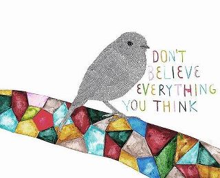 don't believe everything you think